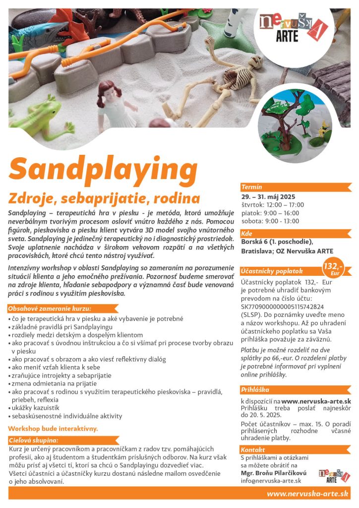 Sandplaying Zdroje, sebaprijatie, rodina