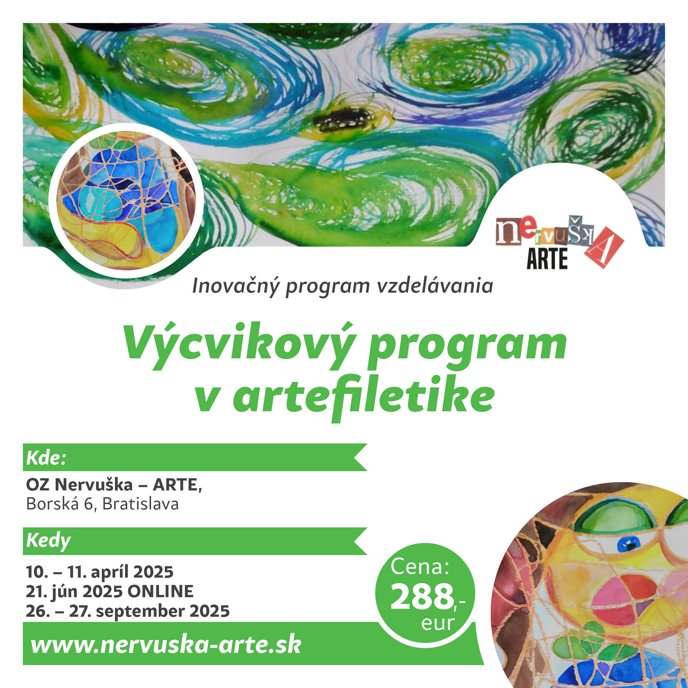 Inovačné vzdelávanie Výcvikový program v artefiletike