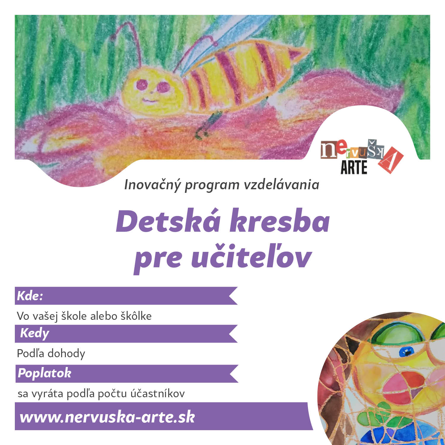 Inovačný program vzdelávania Detská kresba pre učiteľov