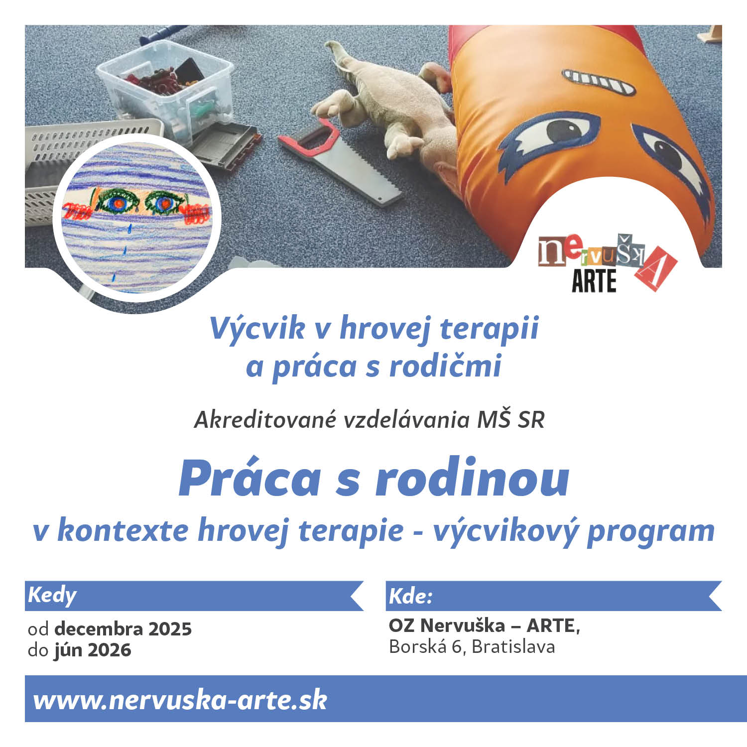 Práca s rodinou v kontexte hrovej terapie - výcvikový program